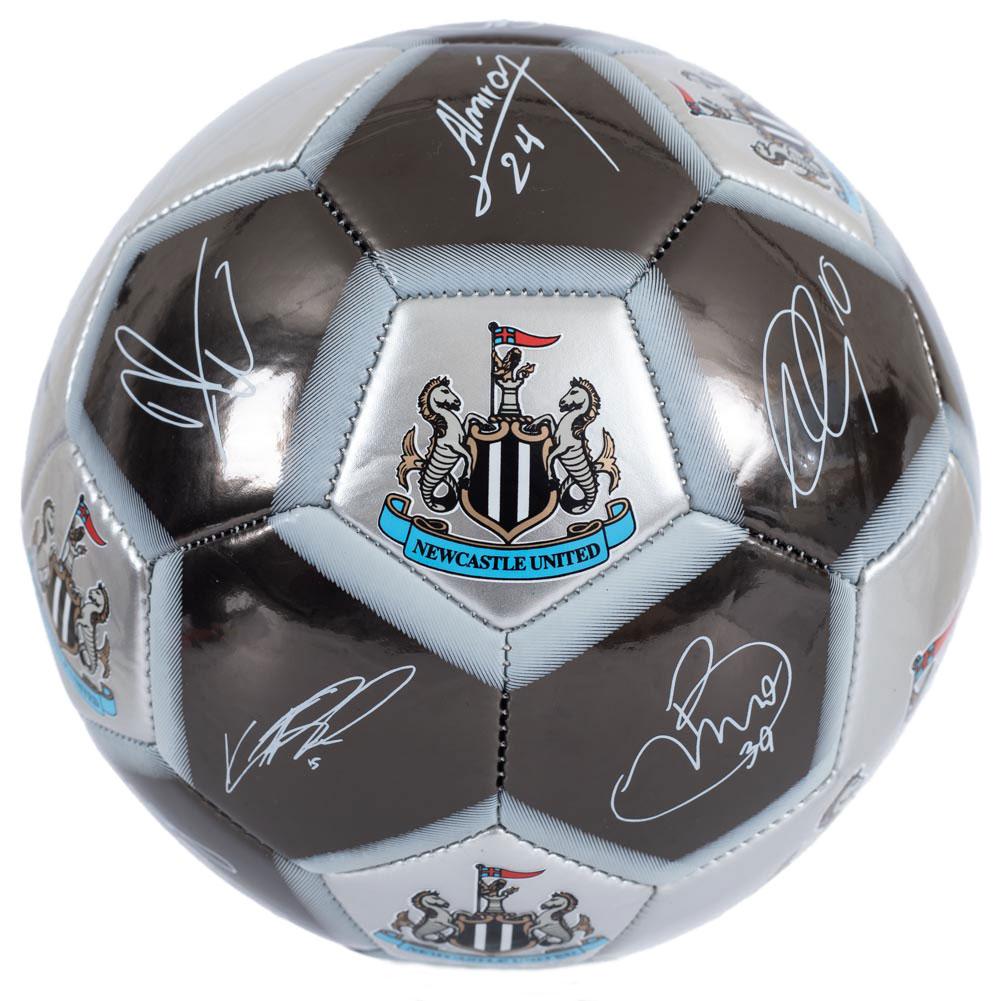 Newcastle United FC Signature Metallic Football