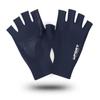 Summer Ice Silk Gloves Sunscreen Thin Leakage Half Finger Driving Cycling Luya Fishing Non-slip Fitness Breathable