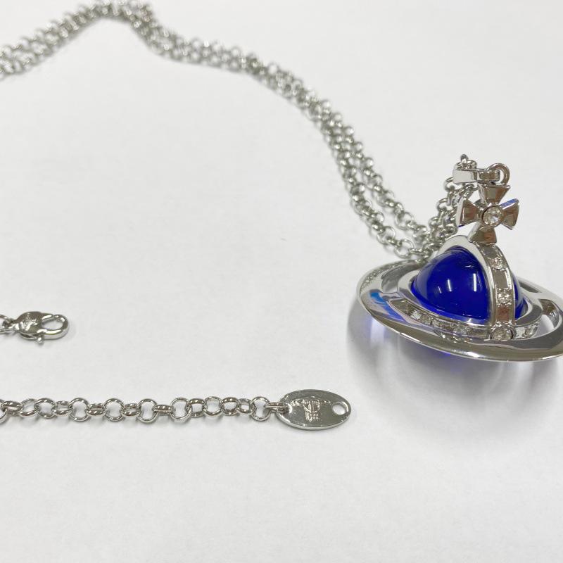 Grote Sprankelende Zirconia Driedimensionale Bol Hanger Ketting