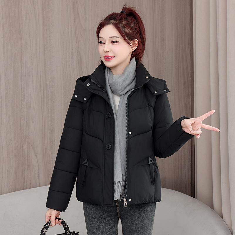 

Women s Winter Hooded Thickened Oversized Short Down Jacket XXL