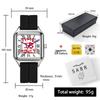 Orologio da Donna Quadrato al Quarzo di Lusso Leggero con Stile Business e Cinturino Magnetico