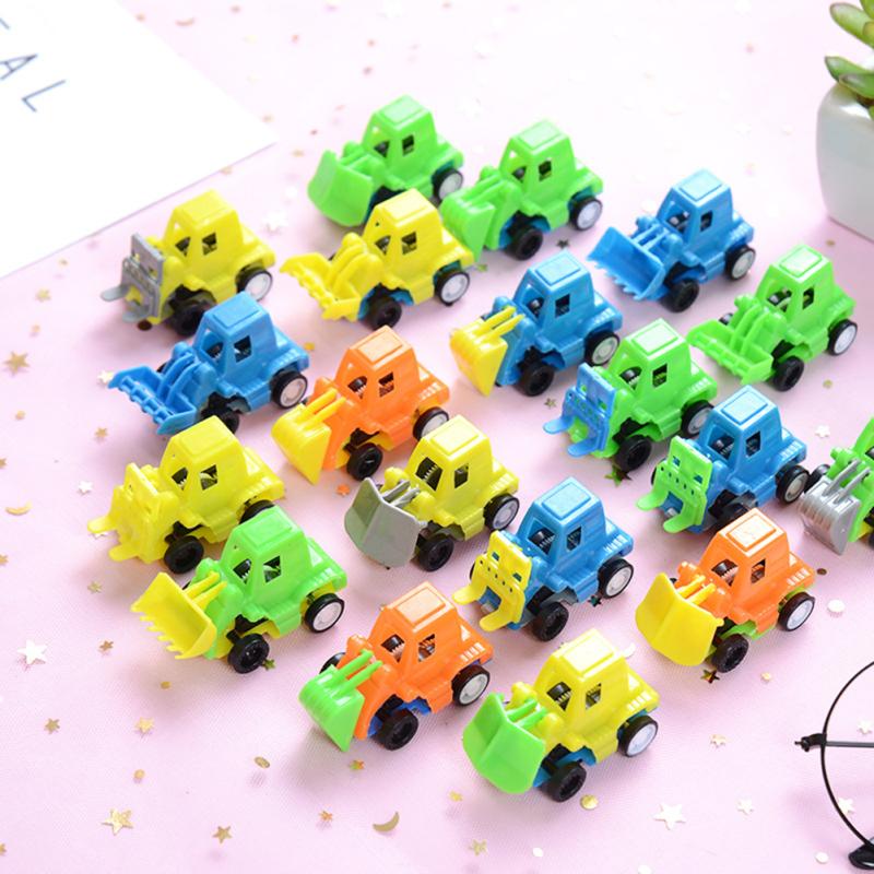 Mini Pull Back Car Colorful Car Engineering Vehicle Model Children Educational Toy