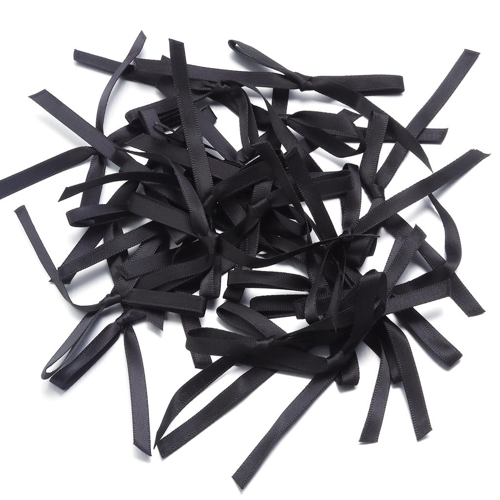 30pcs 6.5*8.5cm Polyester Satin Ribbon Bows Colorful Ballet Style Bows For DIY Wedding Party Clothing Headwear Gifts Decoration