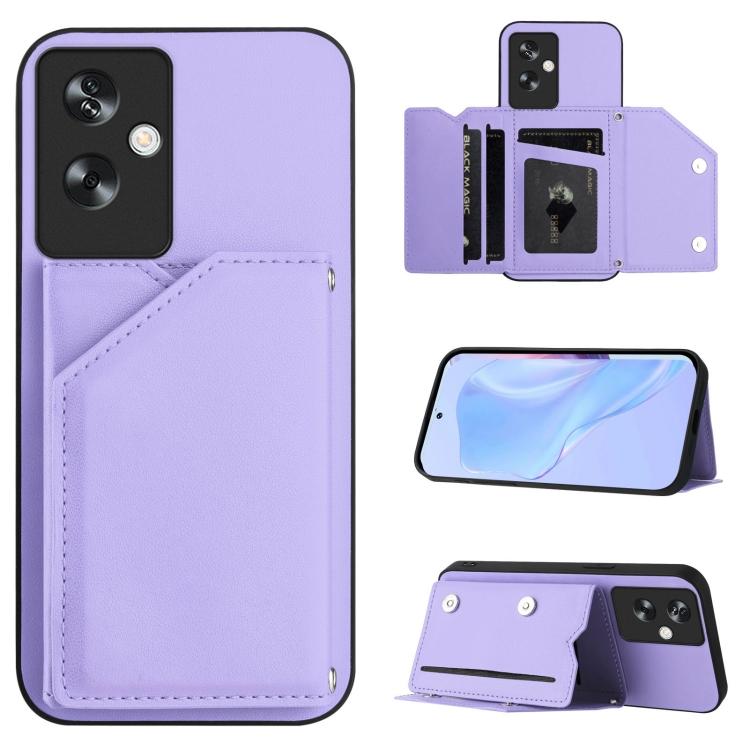 Handyhülle mit vier Kartenfächern und Handschlaufe, fühlt sich an wie Haut