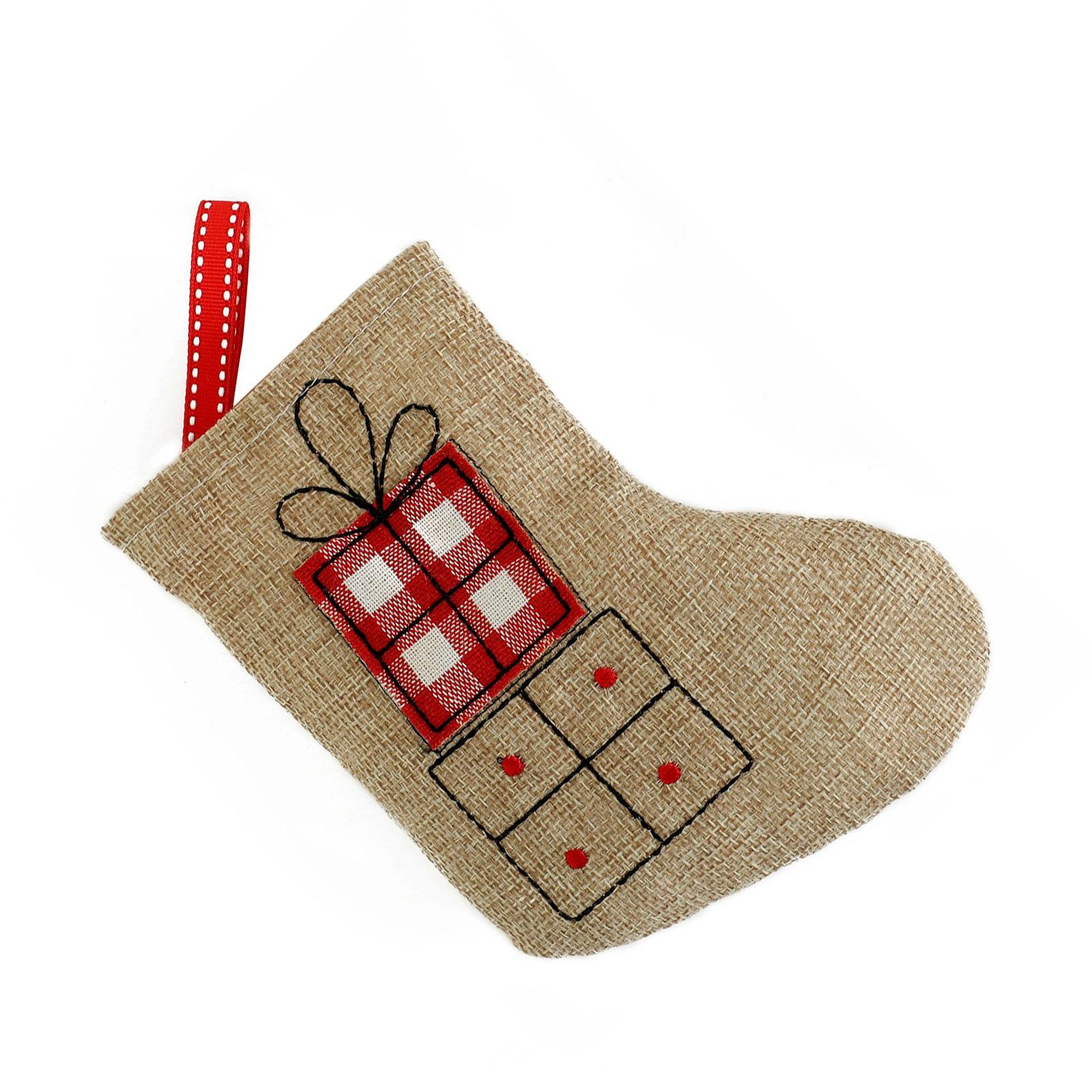 

Рождественские чулки Милый мешочек для конфет и подарков Рождественские подвесные носки Рождественские носки для украшения каминов B