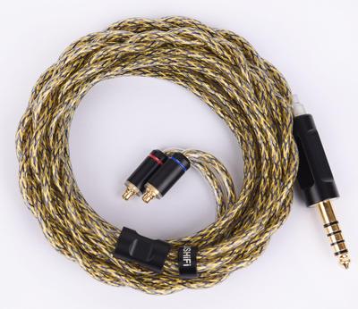 MMCX Σπάνια Γη Κράμα Χαλκού Νικελίου MMCX Αναβάθμιση Ακουστικών Ισορροπημένο Καλώδιο Αντικατάστασης Ακουστικών JSHiFi-Flame 4.4mm Re-Cable, + Καλώδιο, Καλώδιο, 4.4mm (MMCX