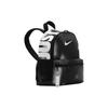 Nike Brasilia JDI Series Logo Keychain Zipper Polyester Backpack Mini Women backpack Black DR6095-010