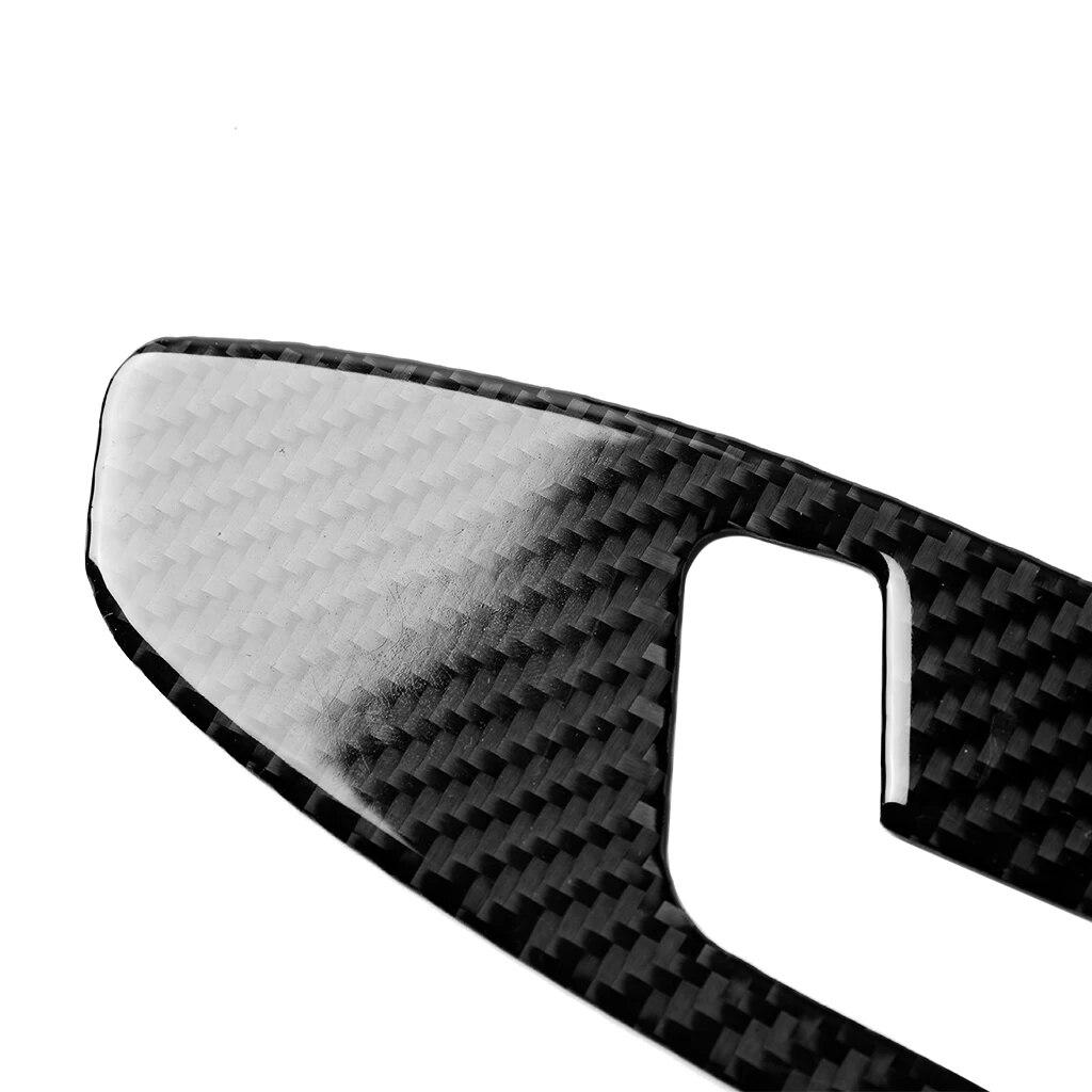 For Chevrolet Camaro 2016 2017 2018    2022 Accessories Car Interior Carbon Fiber Seat Adjustment Panel Trim Sticker