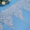 Car Bone Lace Bone Rope Embroidery Sequins Lace Three-In-One Computer Embroidery Beads Width 30Cm