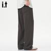 Izzue IT Men's Pure Cotton Straight-Leg Casual Pants