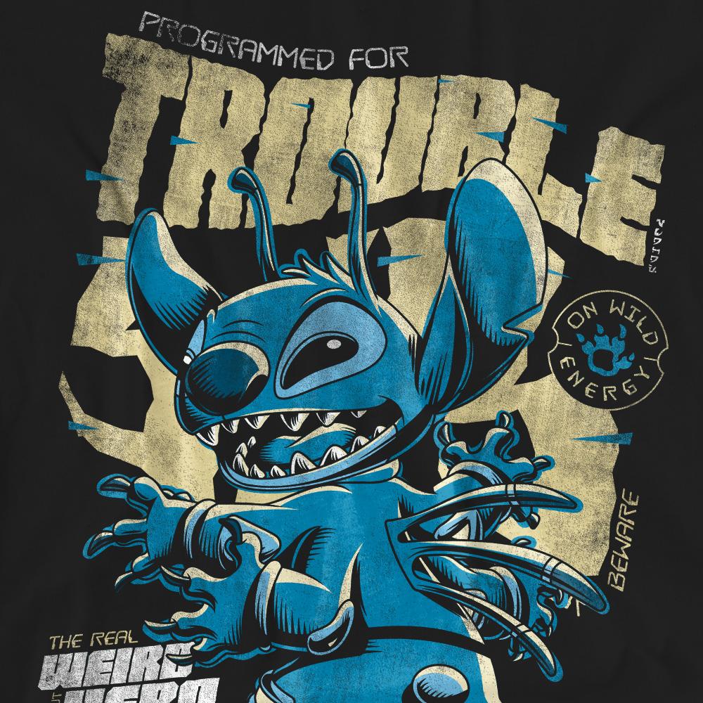 Lilo & Stitch Womens/Ladies Trouble Comic T-Shirt