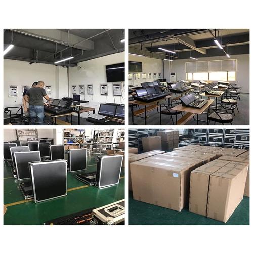 DMX 512 Console, Ma2 Command Wing Console, Dj Party Lighting Controller, Lighting Mixing Board Console, Controller Panel, for Editing Stage Lighting R