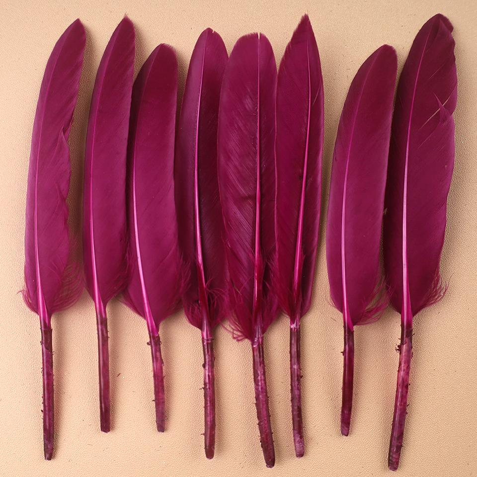 Duck Feathers for Clothes Handicraft Accessories White Golden Black Pink Peacock Goose Feather Plumas Handicraft Article