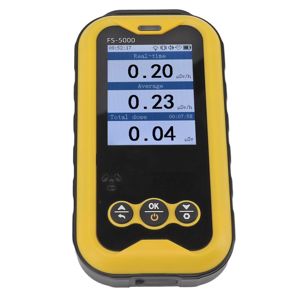 Portable Radiation Monitor Meter,   LCD Screen and   Threshold High Detection Detector with Alarm for X, Gamma and Beta Rays