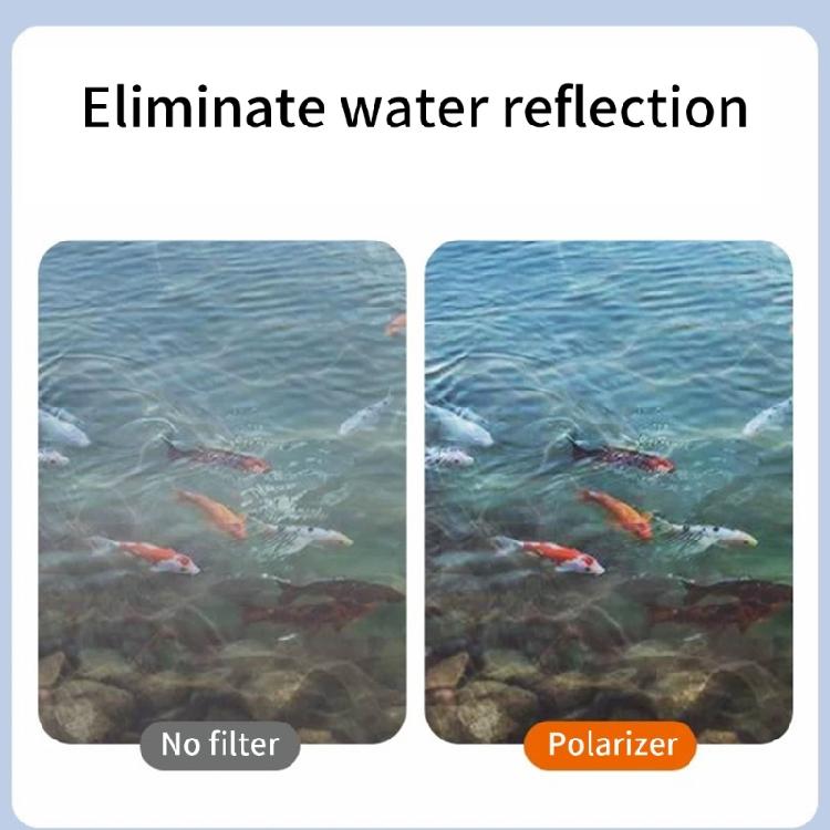 Filtro de Lente Polarizador Circular Avançado de 52mm Para Fotografia Melhora a Saturação Vidro de Qualidade Ótica Com Kit de Manutenção