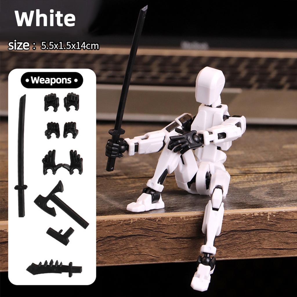 Assembled Titan Action Figures Set Action Figure Robot Anime Stick Figures Toys For Boys Multi Movable Joints Gifts Toys For Ki