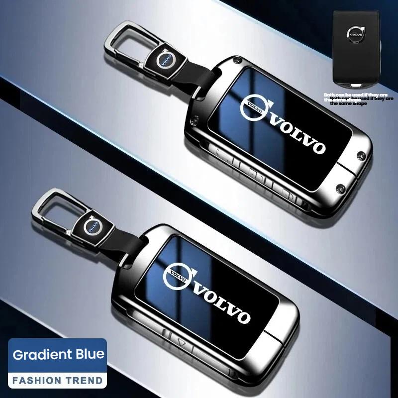 Verlauf Auto Schlüsselhülle Für Volvo XC60 XC40 XC90 S90 V60 S60 V90 C40 Polestar 1 2 Schlüsselanhänger Abdeckung Schutzhülle Auto Zubehör