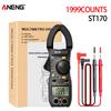 ST170 Professional Digital Clamp Meter DC/AC Current Multimeter Pliers Ammeter Voltage Tester Car Voltmeter NCV Ohm Tester