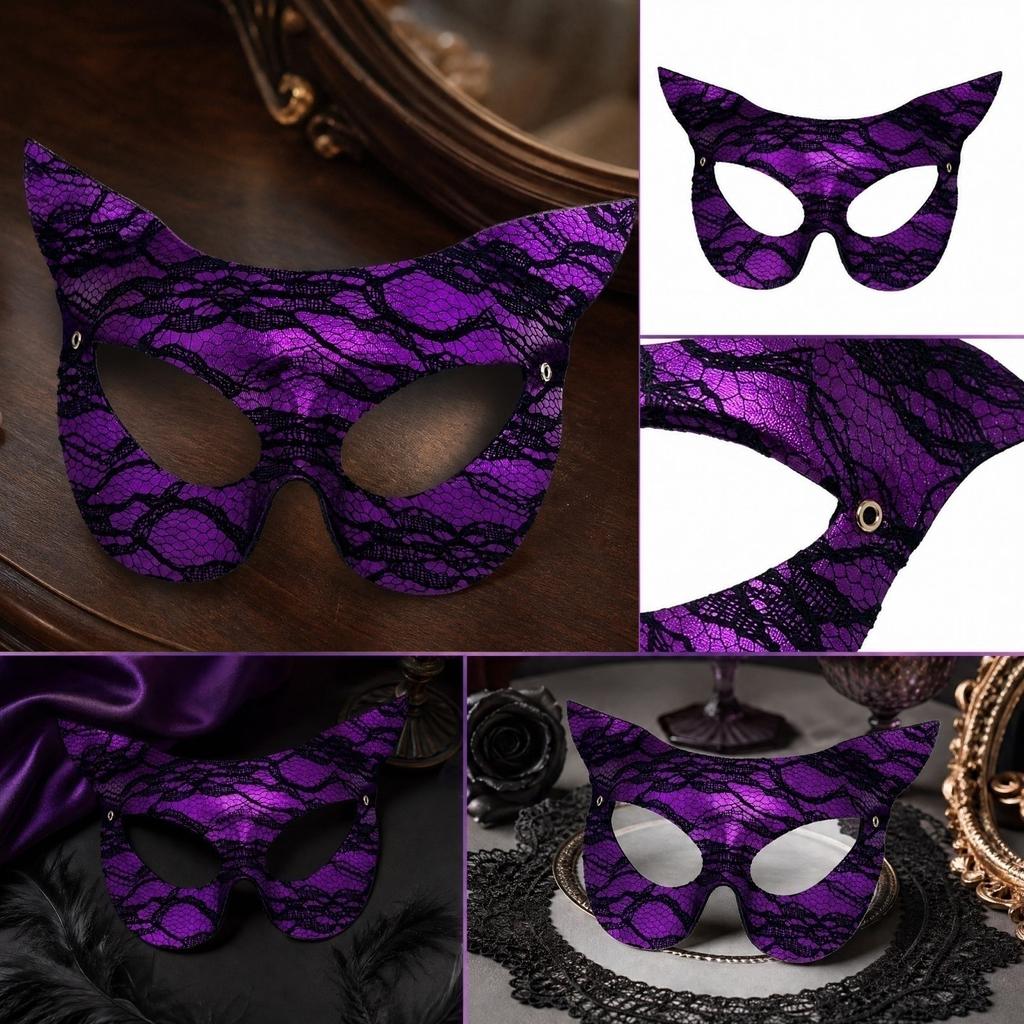 New Cute Face Lace Snake Pattern for Masquerade Party