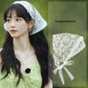 Breathable Women Triangle Headscarf Sun Protection Headscarf New Tie Straps Turban  Summer