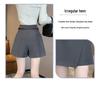 Coffee High-Waisted A-Line Irregular Culottes Skirt - Women's Spring 2025 Trend