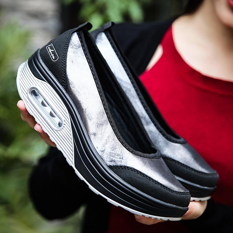 Shallow Rocking Shoes, Sports Shoes, Muffin Single Shoes