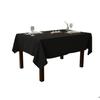 Nappe en polyester Essentiel 145 x 240 cm noir