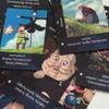 H.ER Tarot Japanese Anime Themed 78 Pcs Cards Based On Howl's Moving Castle Ghibli Style Positive and Negative Keywords 12*7cm