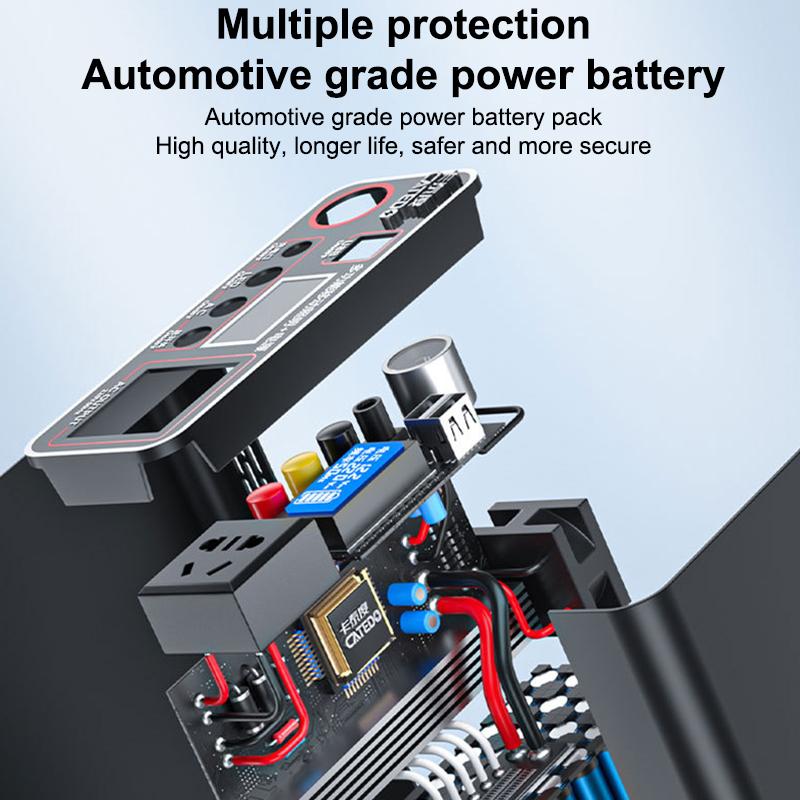300W Portable Power Station Rechargeable Energy Storage Power Supply Outdoor Generator for Camping RV Emergency