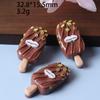 10pcs Resin Mini Cartoon Ice Cream Dessert Flatback Popsicle for Phone Decoration DIY Jewelry Crafts Hair Bows Accessorie