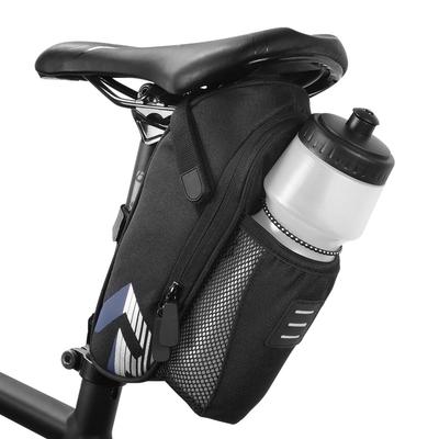 With Kettle Pouch Bicycle Seat Bag with Reflective Cycle Storage Bag Bike Saddle Bag  Road Bike