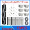 Für Ecovacs Deebot T10 OMNI X1 TURBO Saugroboter Filter Seitenbürste Reinigungstuch Ersatzteile Staubbehälter Zubehör