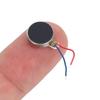 10Pcs/Lot Mini Vibration Motor DC 3V 12000rpm Flat Coin Button-Type Micro DC Vibrating Motor for Mobile Cell Phone Pager Tablet