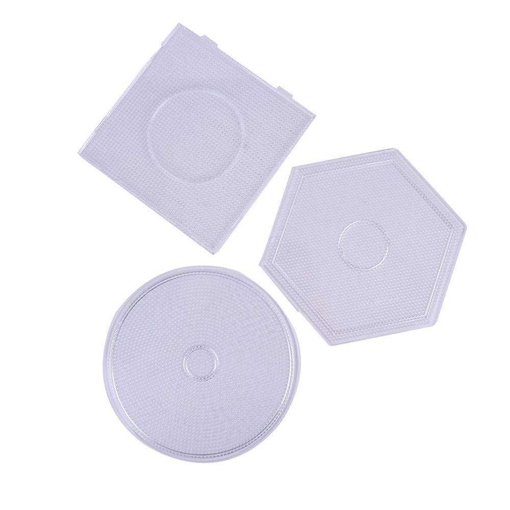 Puzzle Transparent Beads Tool Figure Material Board Diy Toy Pegboard Beads Template Puzzle Template