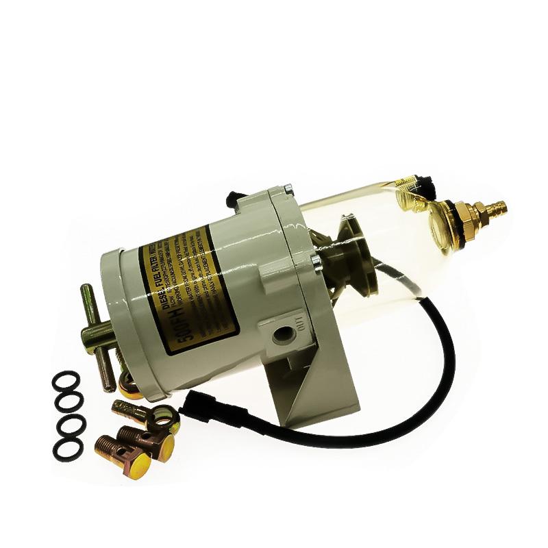 500FG Fuel Water Separator Filter with Heater  ( 12V,24V)  Diesel Engine and  2010PM filter+FREE SHIPPING
