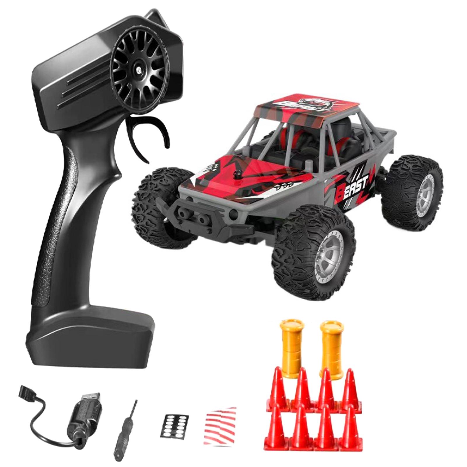 

Electric RC-Car For Kids Boys With Led Light Car Model Toy For Indoor Outdoor Playing