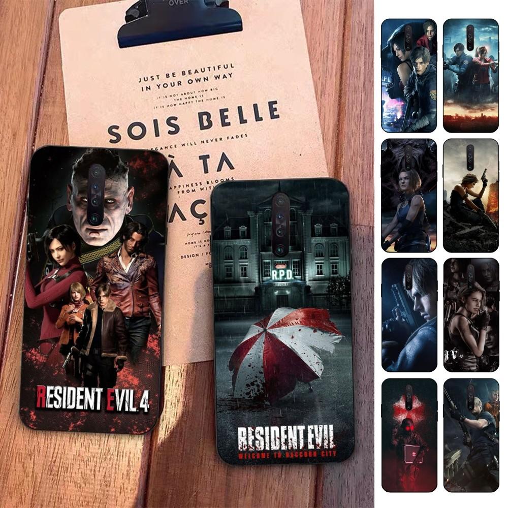 R-resident Game E-evil Phone Case For Redmi 5 6 7 8 9 10 Plus Pro 6 7 8 9 A GO K20 K30 K40 Pro Plus F3 Fundas