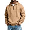 Men's Hooded Sweatshirt with Arm Pocket, Long Sleeve Pullover for Casual Everyday Wear