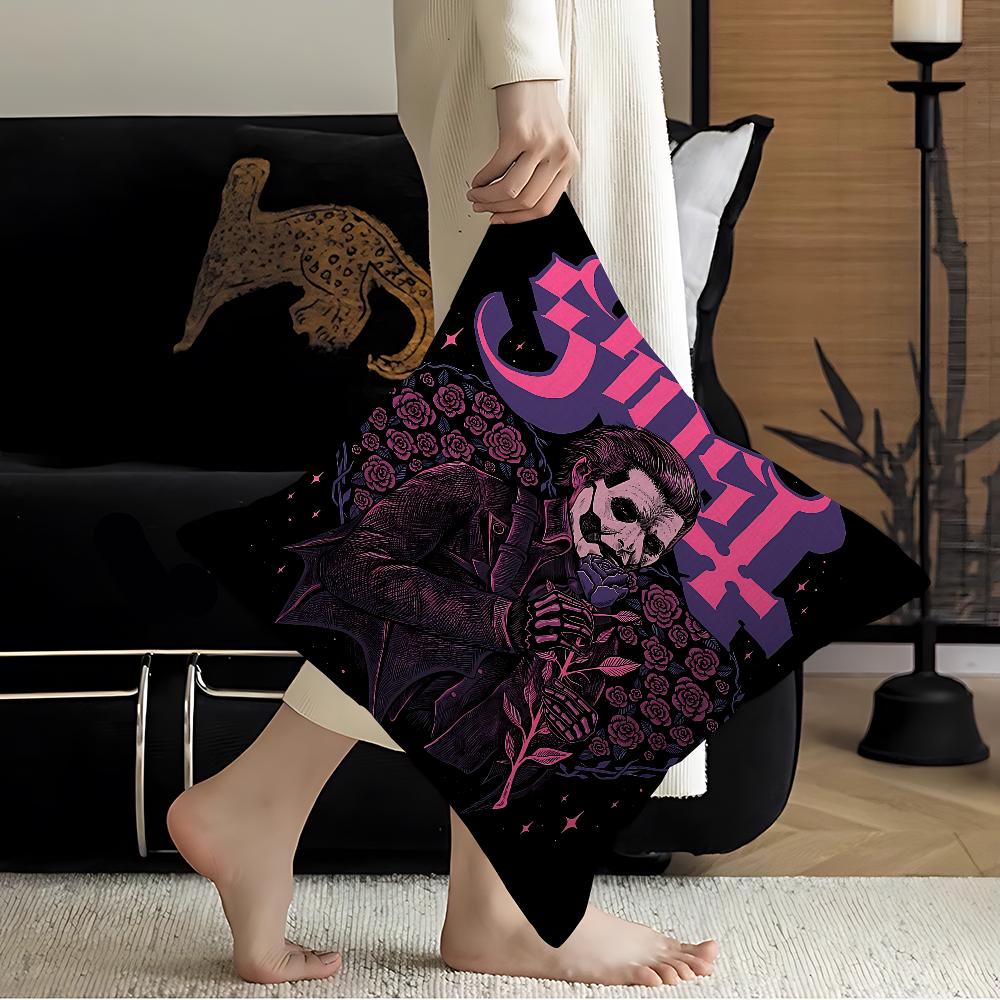 G-Ghost B-Band Pillow Anime Pillow Sofa Bed Head Pillow Cover Cushion Cover 45x45 Cm Fashion