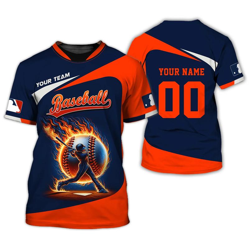 

Футболка с бейсбольным принтом для мужчин и детей, весна-лето, спортивная одежда, топы с коротким рукавом, футболки с 3D-принтом, спортивный костюм для активного отдыха, футболка с круглым вырезом 6XL