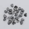 40pcs New 8mm Heart Shape Buttons Mini DIY Coat Buckle Metal Shoes Buckle For 1/6 Clothing Buckles Accessories