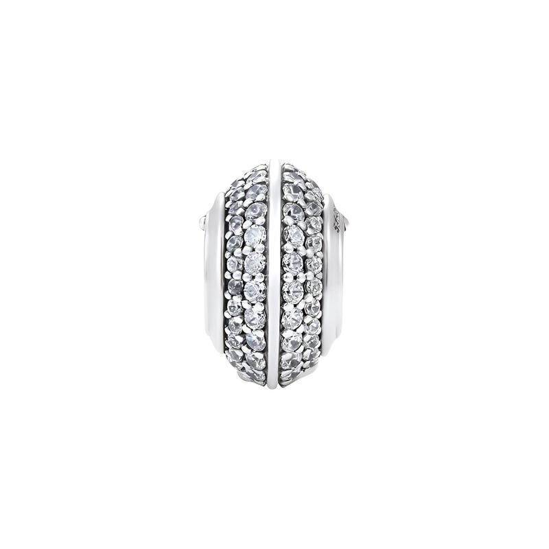 Pandora Silver Sparkle Pavé Charm Silver 798066CZ