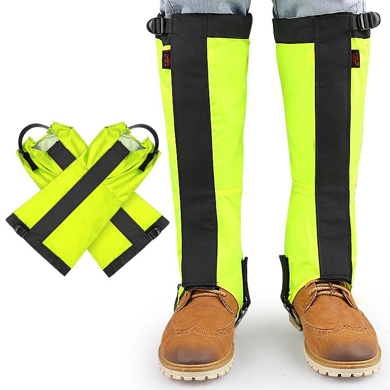 

Удлиненные уличные многофункциональные леггинсы для альпинизма, катания на лыжах, походов по пустыне, защиты от песка, защиты от насекомых, дышащие леггинсы с чехлом для стоп L