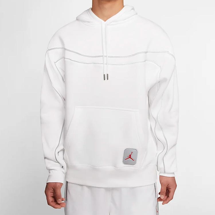 Jordan Mj Legacy Aj6 Pullover Hoodie Men Tops White CU1669-100
