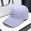 Spring and summer new hard top letter baseball cap children UV protection versatile sunshade cap men's sun protection