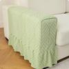 1PC Jacquard Armrest Slipcover Stretch Chair Covers Armchair Sofa Covers,Furniture Protector for Living
