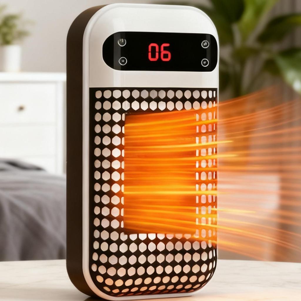 Small Space Heater Wall Mount Waterproof Shower Heater Bedroom Heating Device For Bathroom Shower Room Bedroom Office Garage