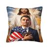 Charlie Kirk Angelic Advocate Pillowcases Morden Pillow Case For Sofa Couch Bed Living Room Soft Pillow Cover