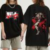 Japanese Anime Baki Hanma The Grappler Graphic Print T Shirt Casual Fashion Crew Neck Short Sleeve Plus Size T Shirt Women Tee