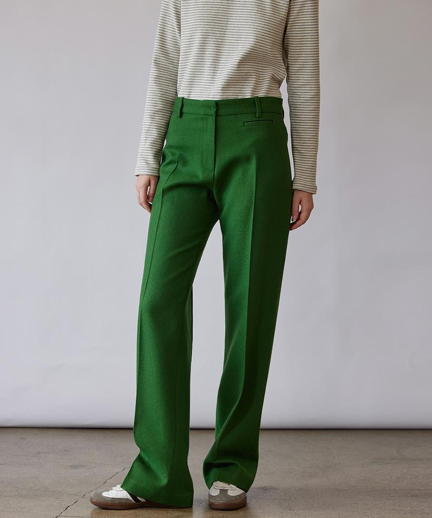 Kwinseulaebis Dusty Wool Boy Fit Slacks Pants